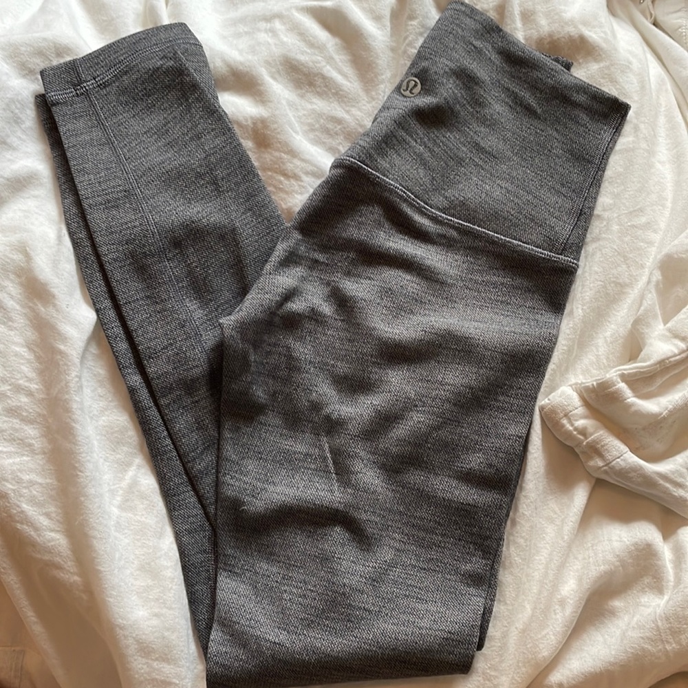 Gray Lululemon Leggings